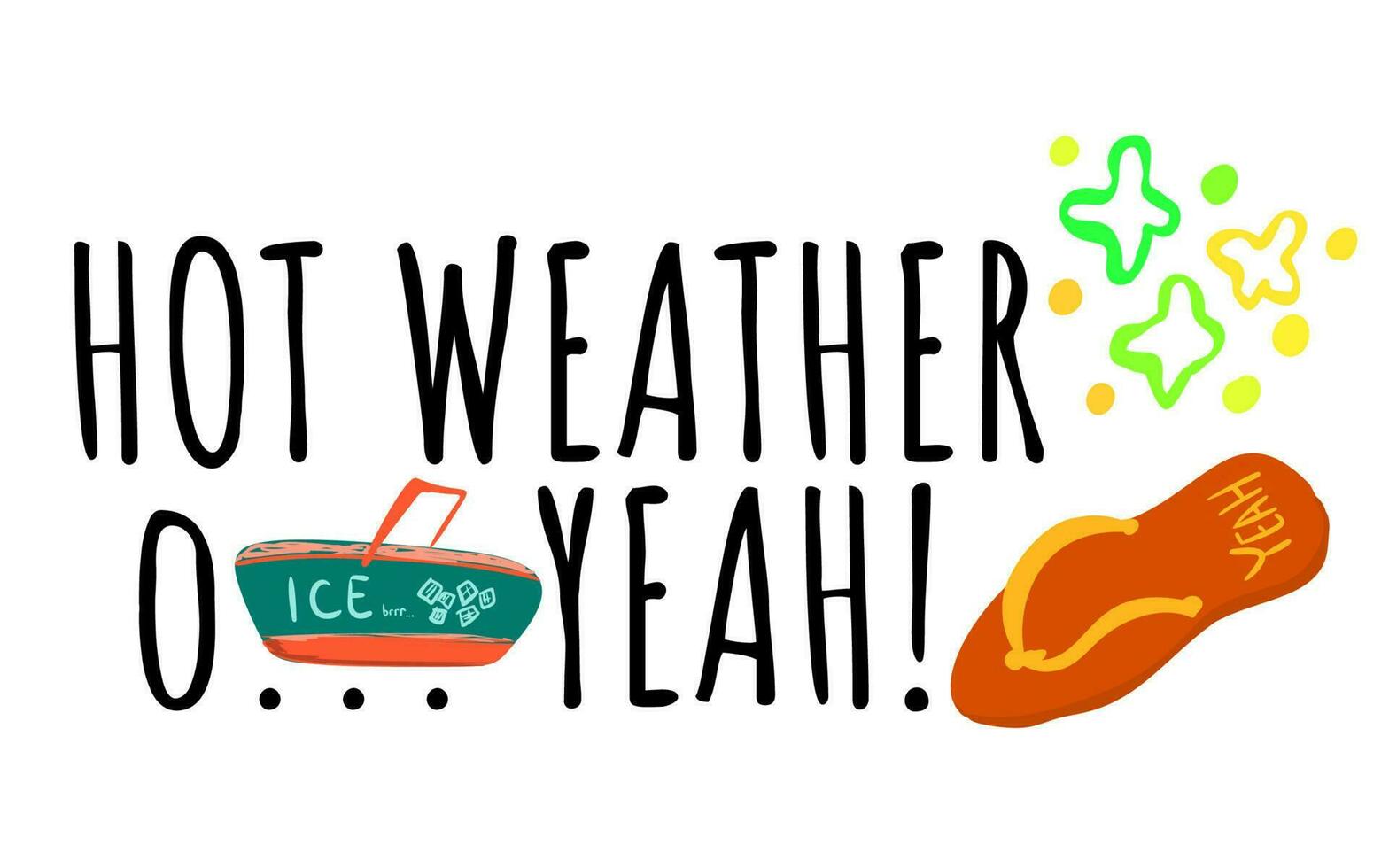 hand drawn vector illustration summer themed labels, logos, and tags, perfect for your vacation, beach, and sun inspired projects. Tropical vibes and fun elements enhance your designs.