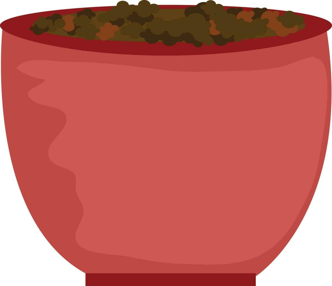 Illustraion of a bowl. vector