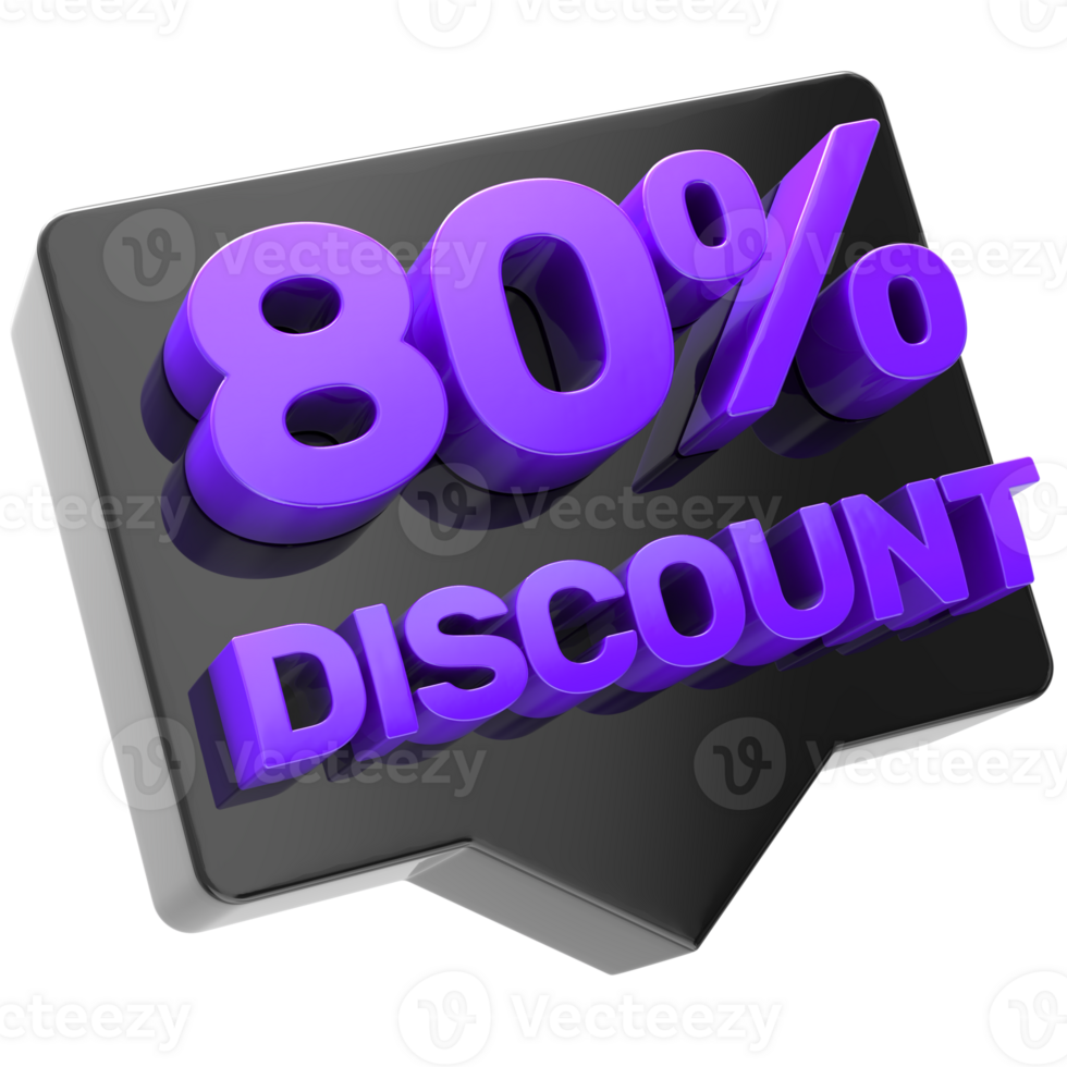 Discount 3d render png