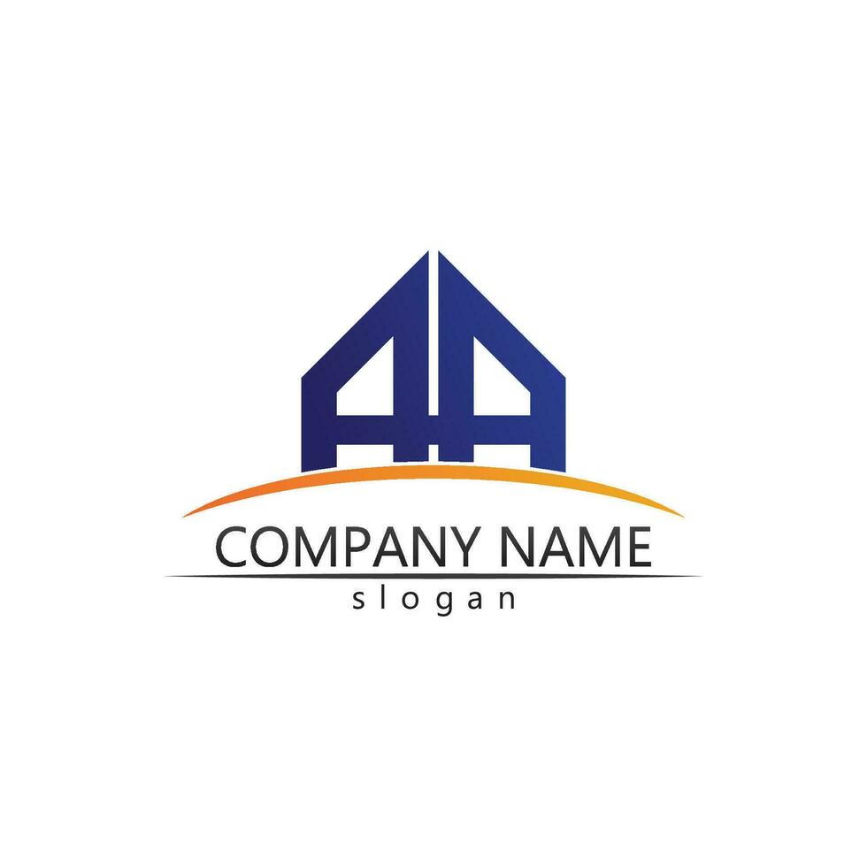 A Letter Logo Template vector