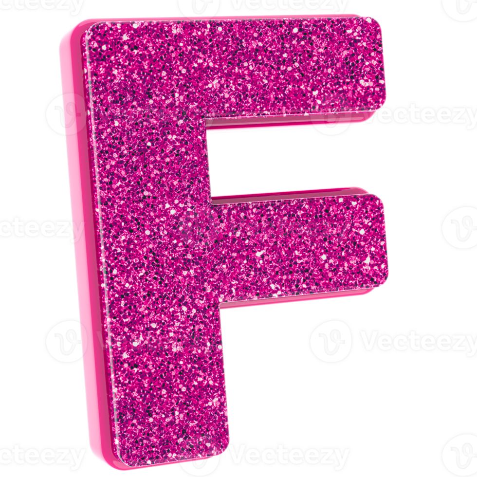 font 3d rendering png