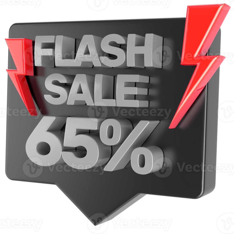 Flash sale 3d render png