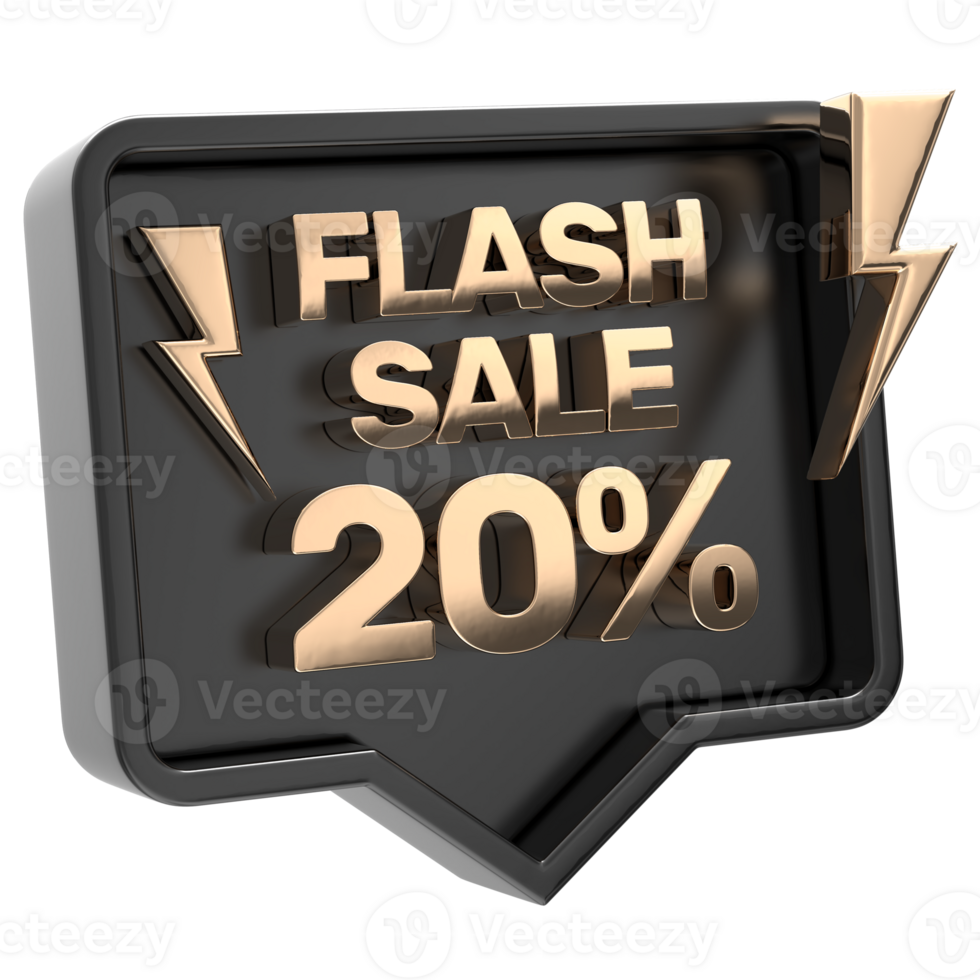 Flash sale 3d render png