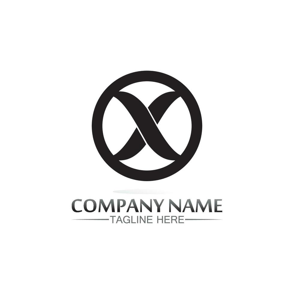 X logo and Letter X vector, Logo Template,  Illustration Design vector graphic alphabet symbol initial, brand