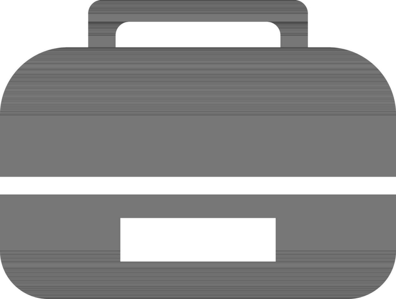 Illustration of a bag. vector