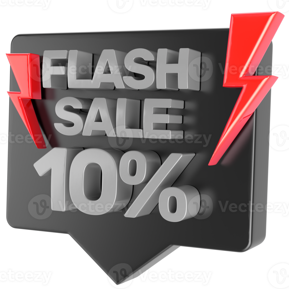 Flash sale 3d render png