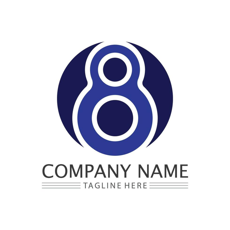 Business icon and logo design vector graphic