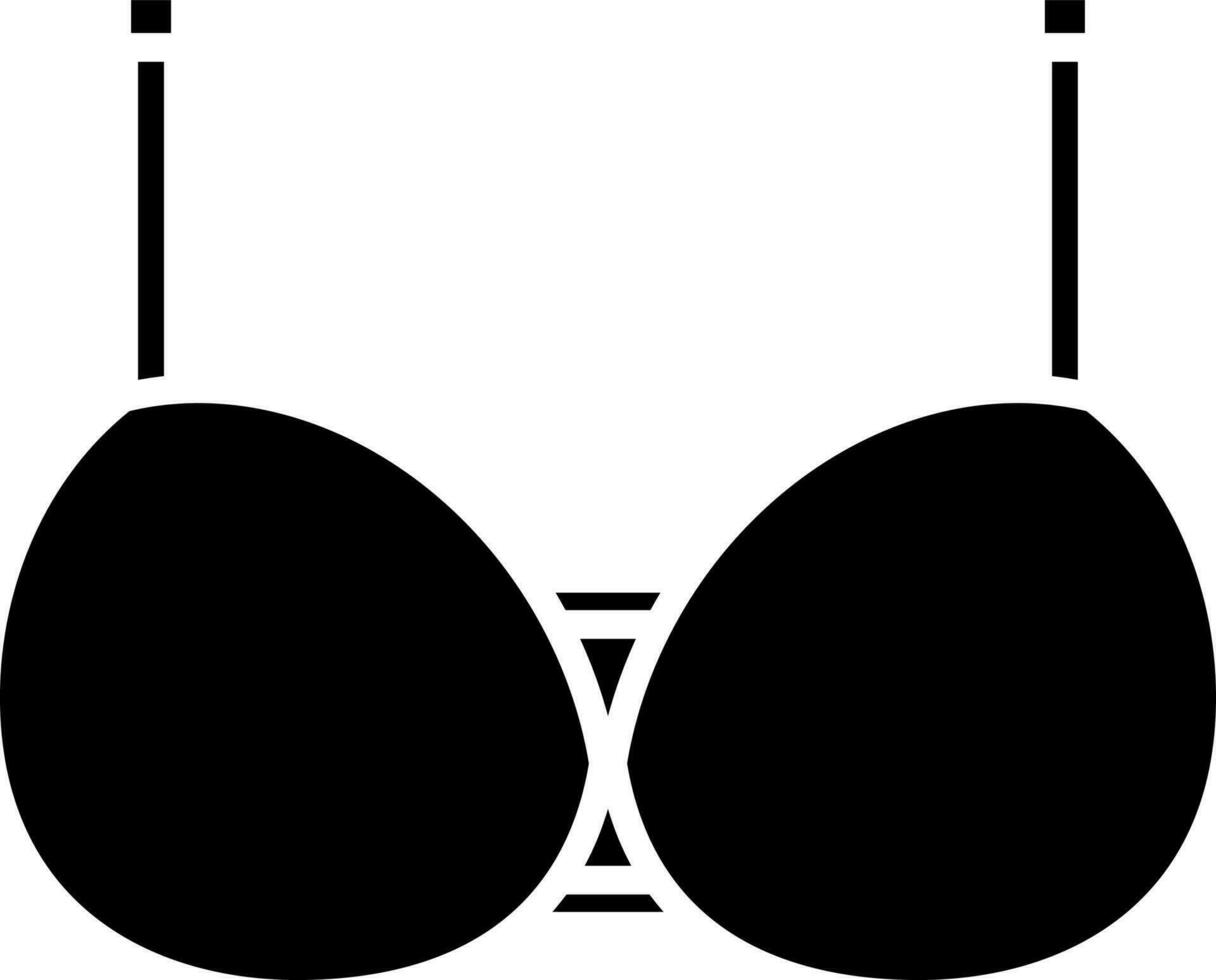 Illustration of Bra Icon. vector