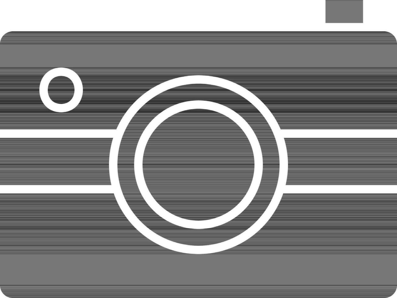 Camera Glyph Icon vector