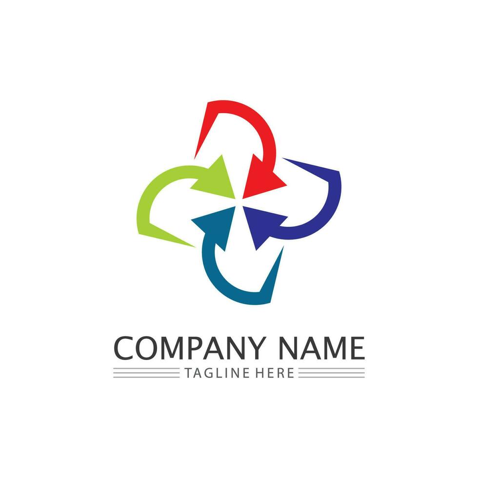 Faster Logo Template vector icon