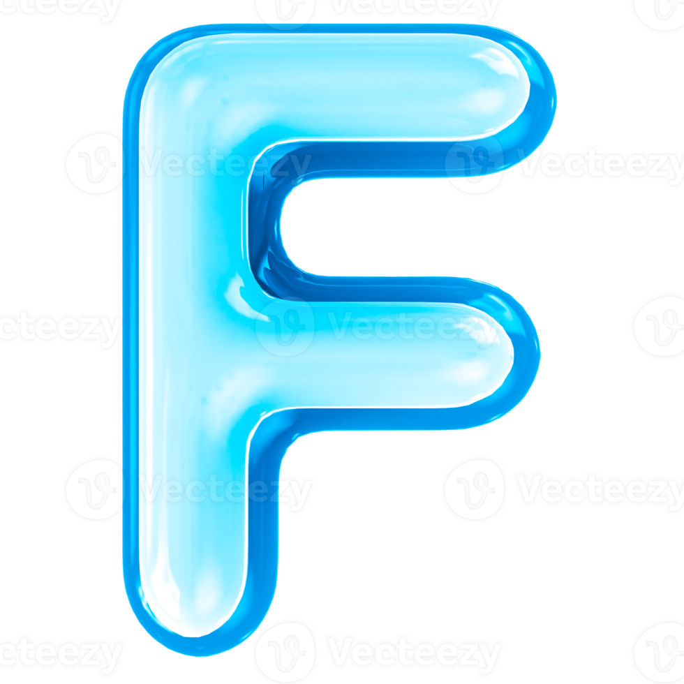 Letter 3d render png