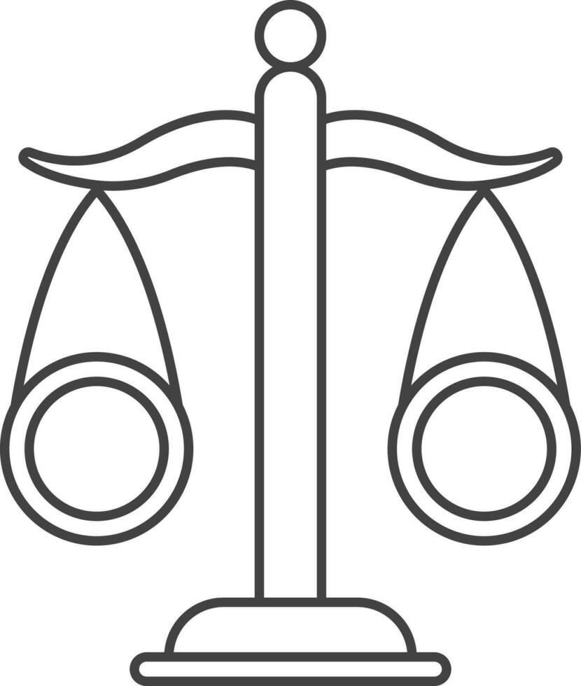 Economics Of Scale Icon Or Symbol In Outline Style. vector