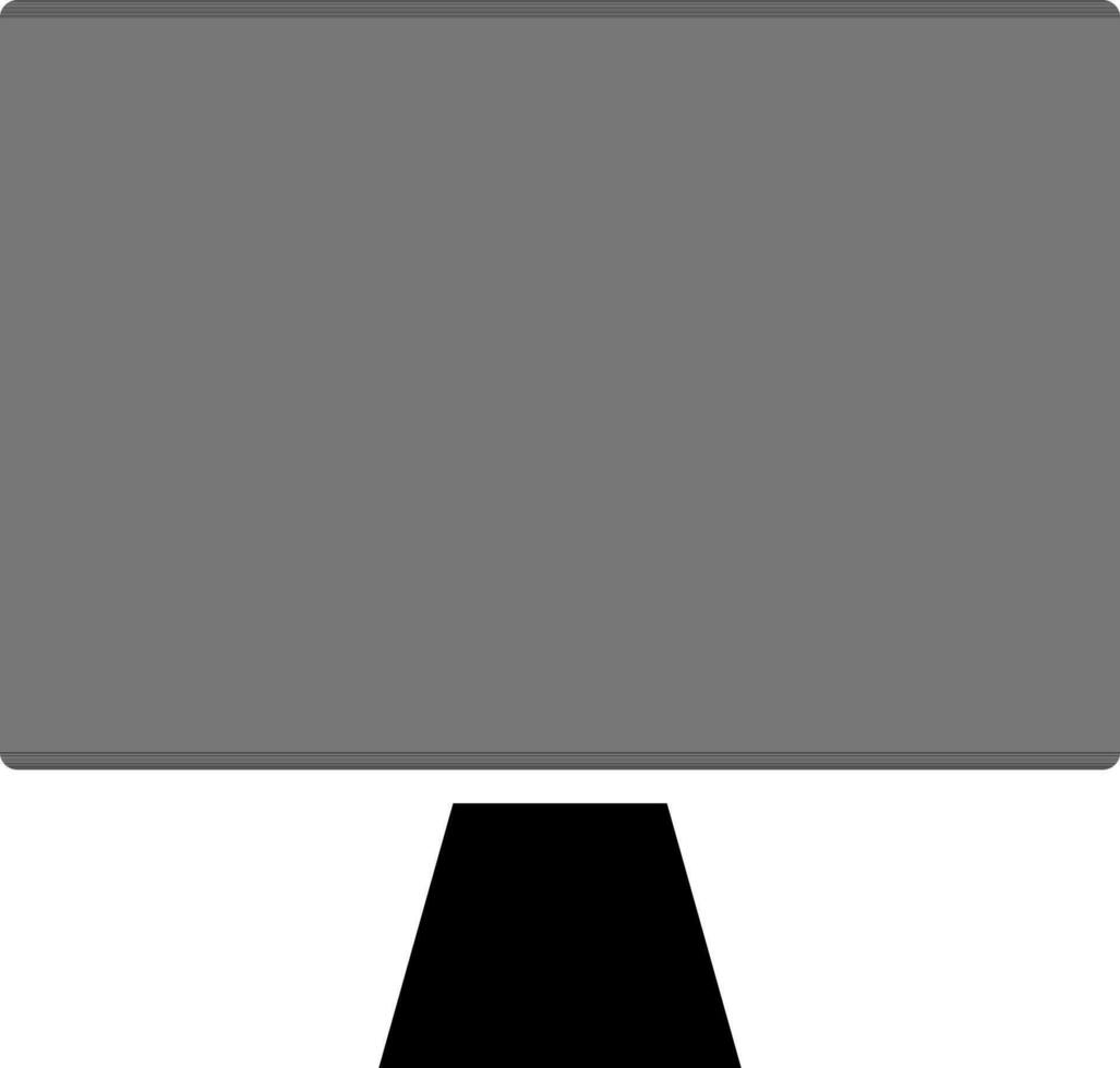 Computer Icon or Symbol in Black Color. vector