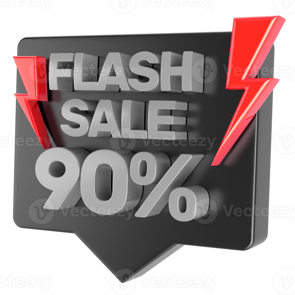 Flash sale 3d render png