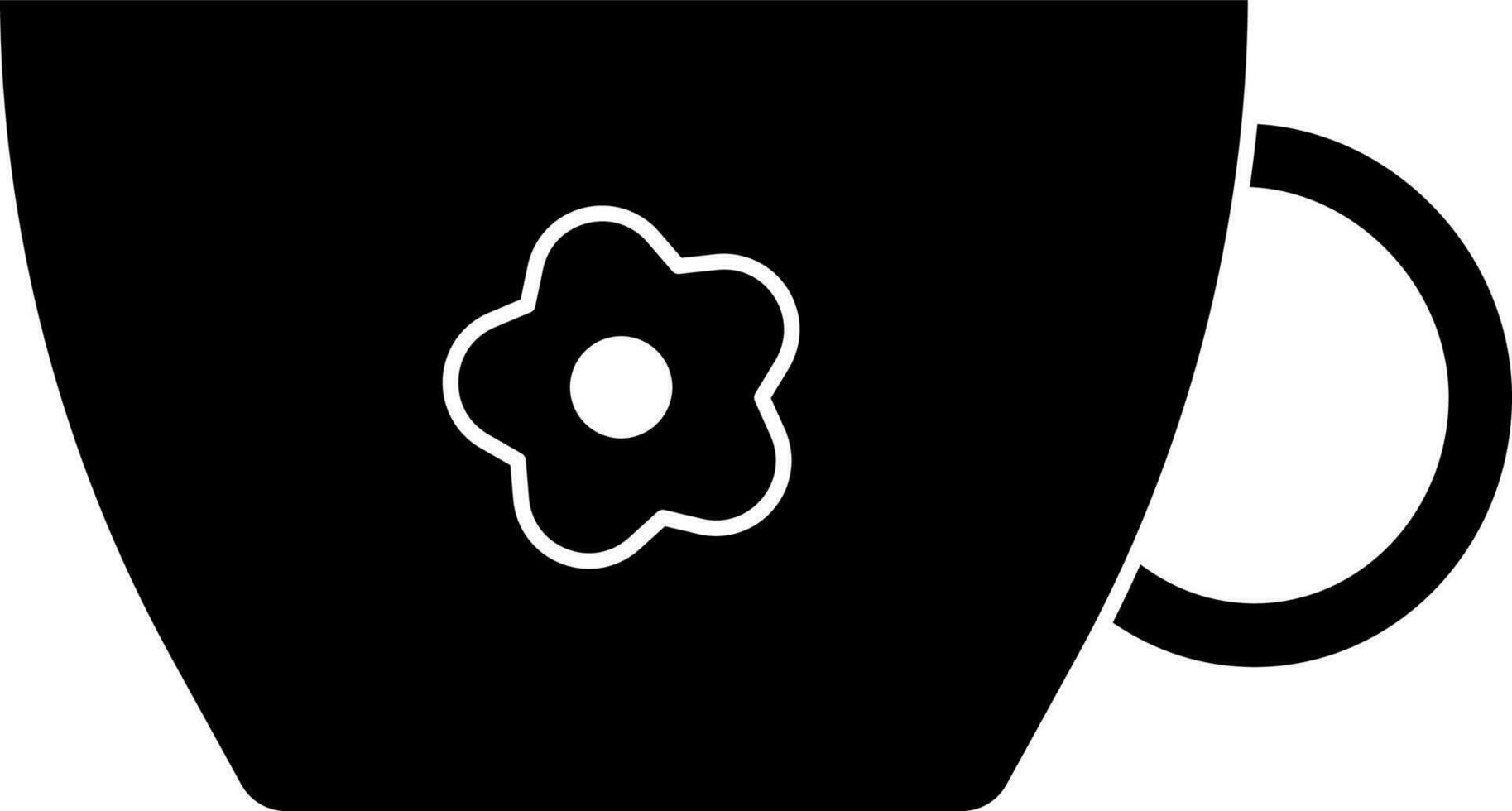 Isolated Cup Icon in Flat Style. vector