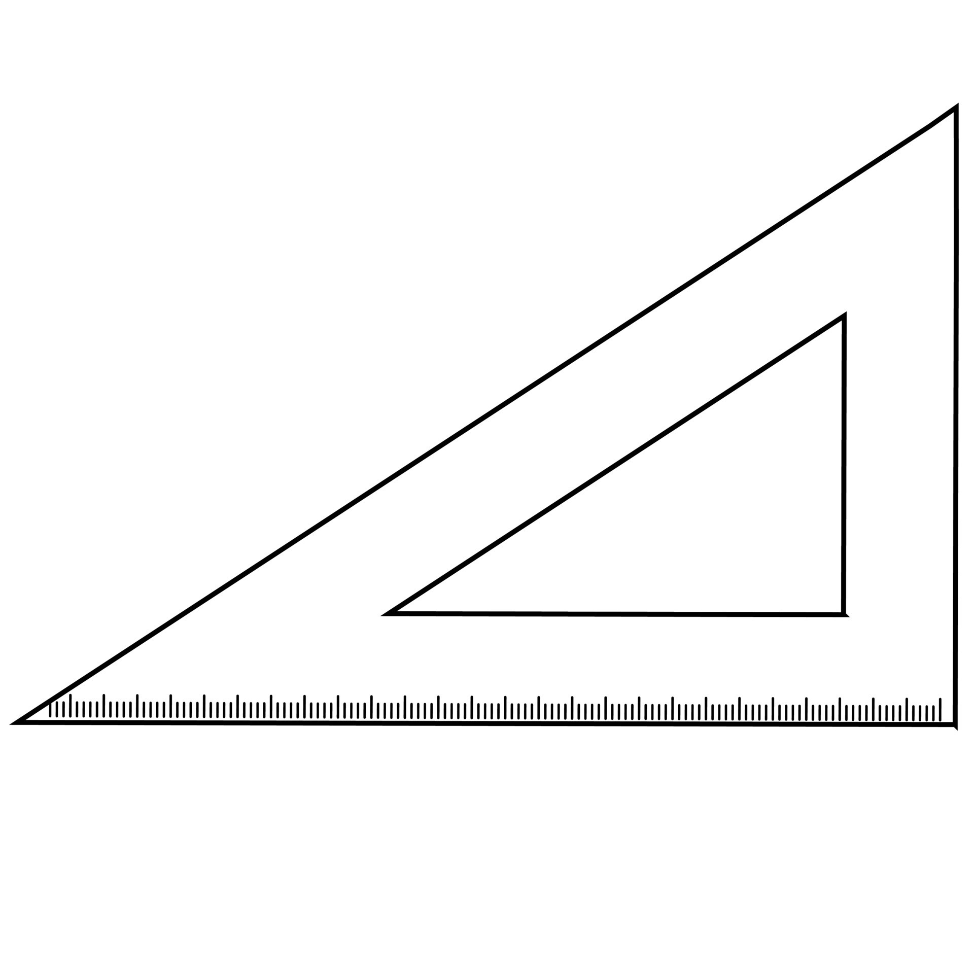 Ruler tool flat icon vector illustration 24343799 Vector Art at Vecteezy