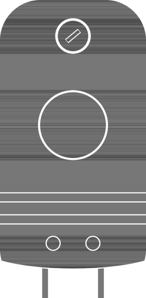 Geyser glyph icon vector