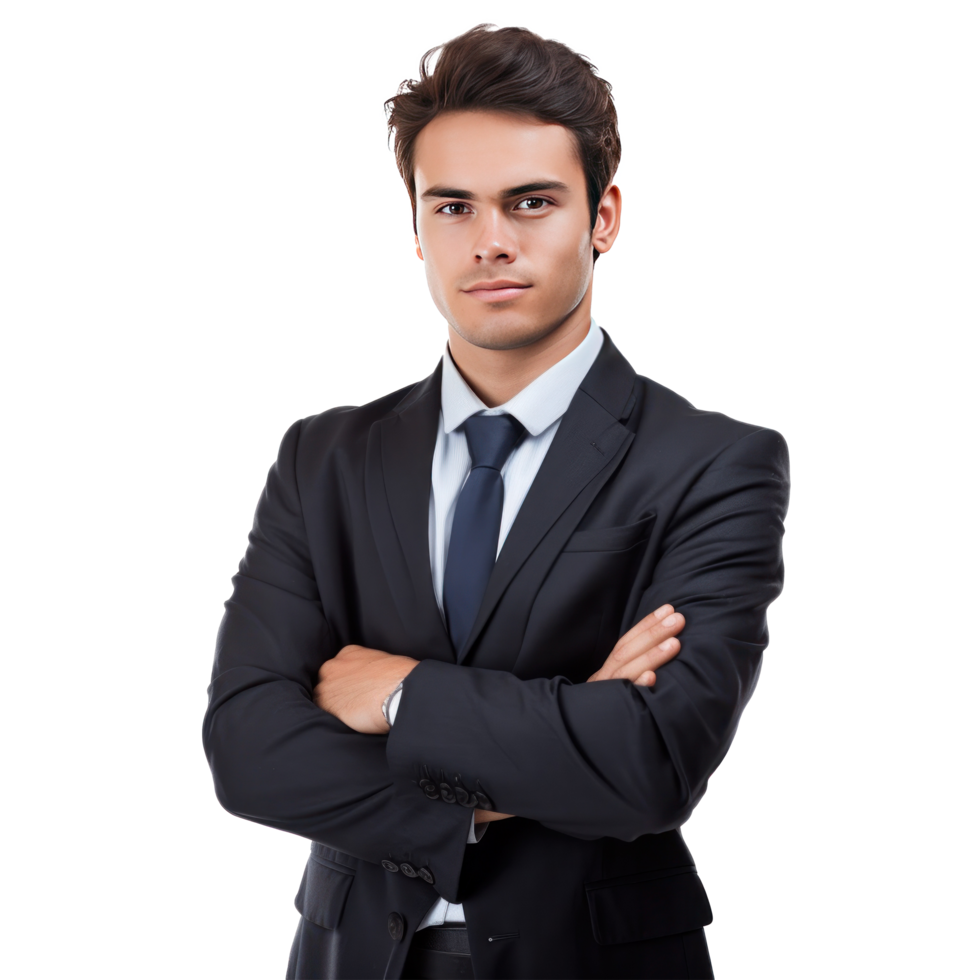 Businessman isolated. Illustration png