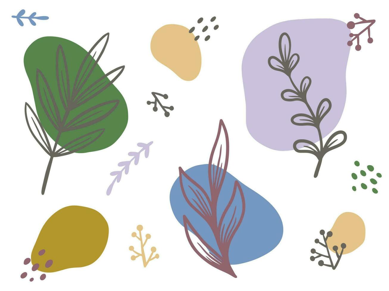 Floral Leaf Ornament vector