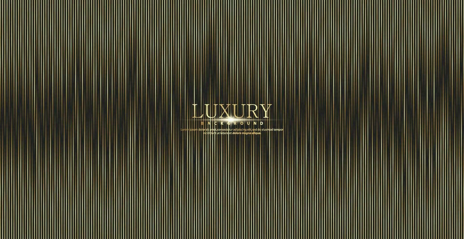 Abstract pattern golden line. Design stripe gold on black background. Modern luxury concept. Vector illustration