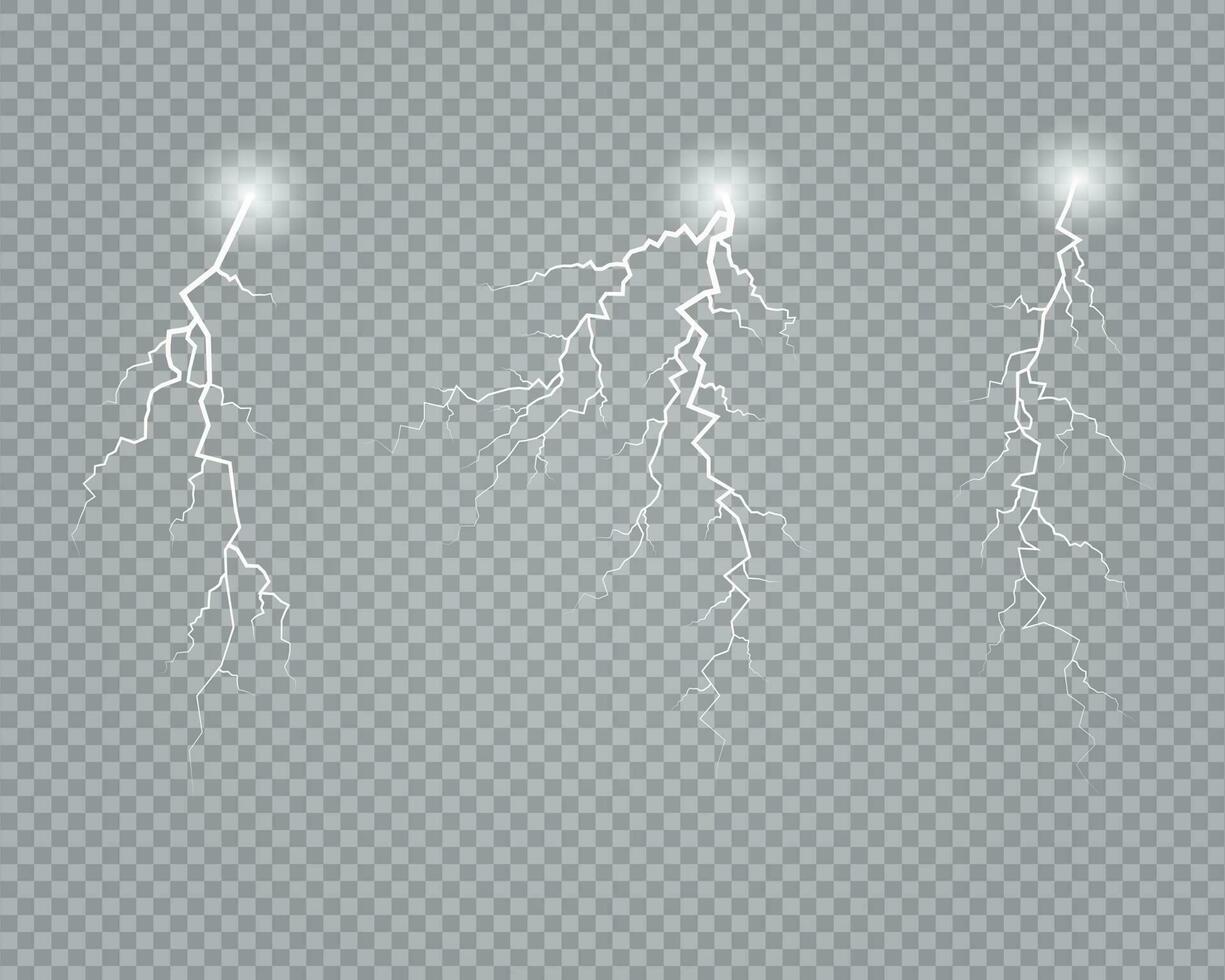 Electrical and lightning, vector illustration