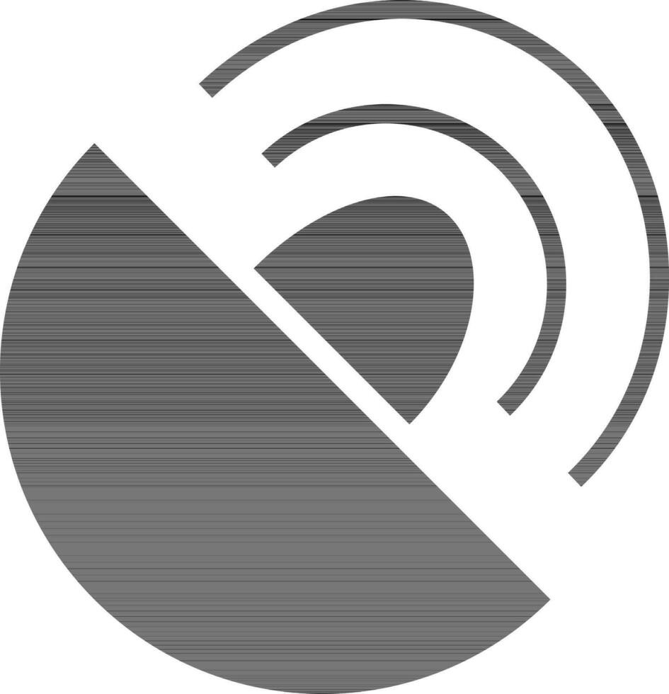 Satellite antenna icon. vector