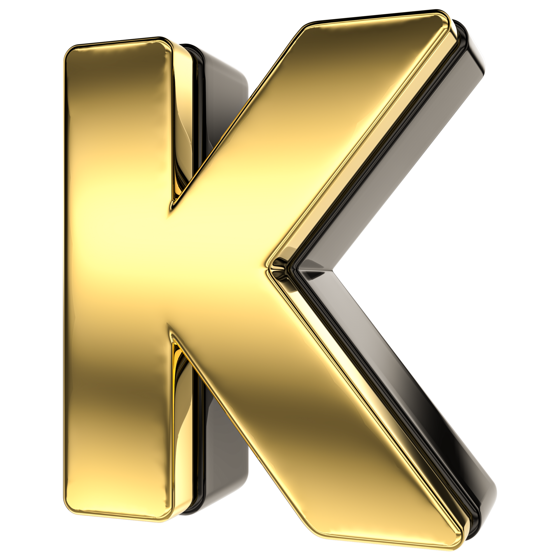 3d Letter K