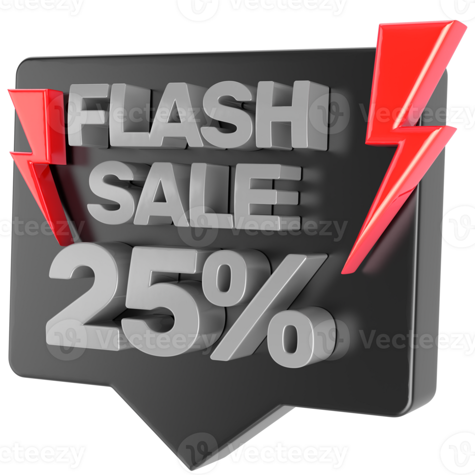 Flash sale 3d render png