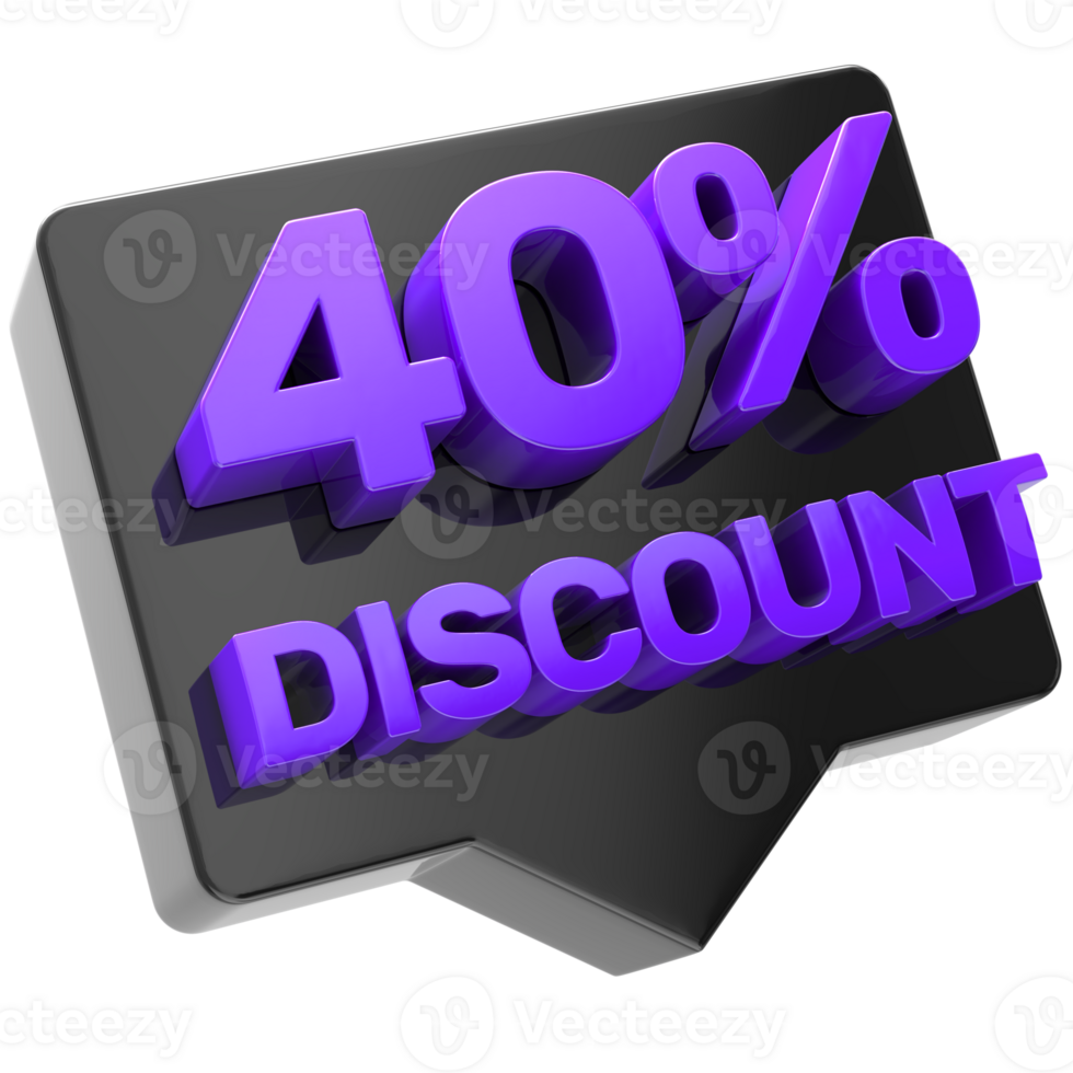 Discount 3d render png