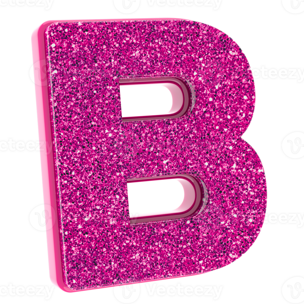 font 3d rendering png