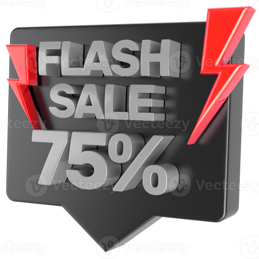 Flash sale 3d render png