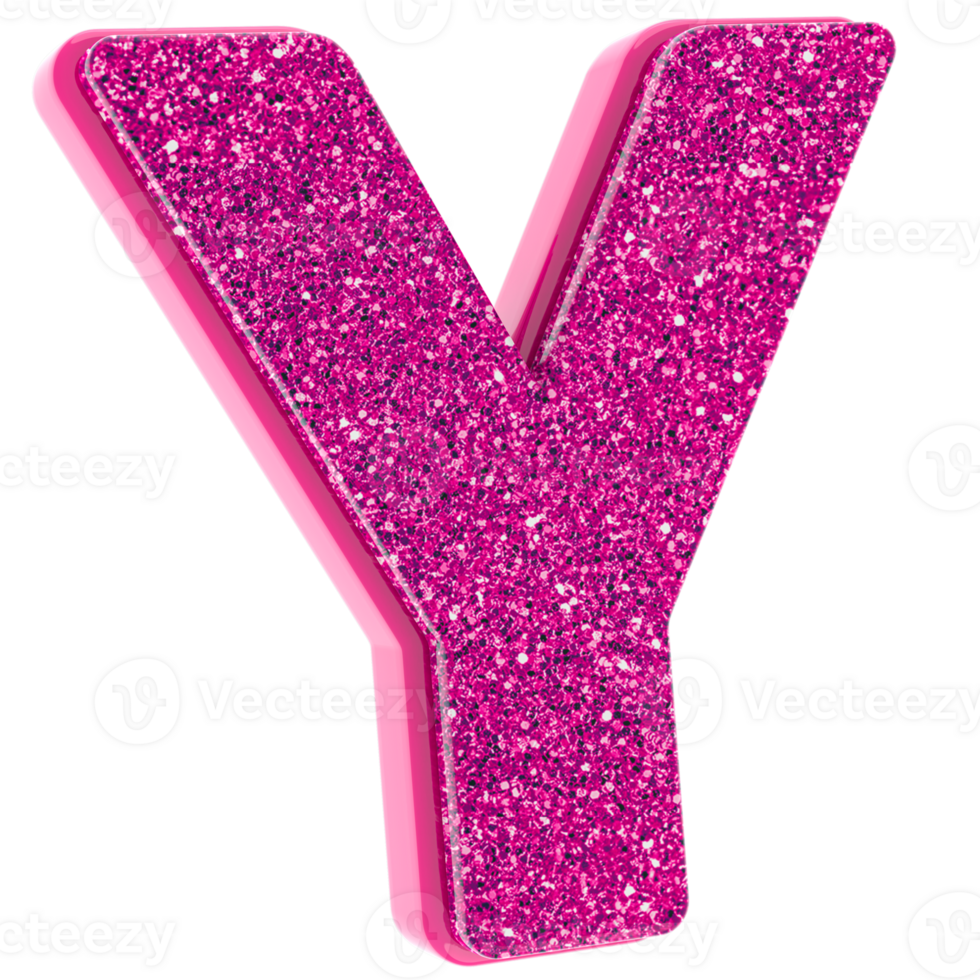 font 3d rendering png