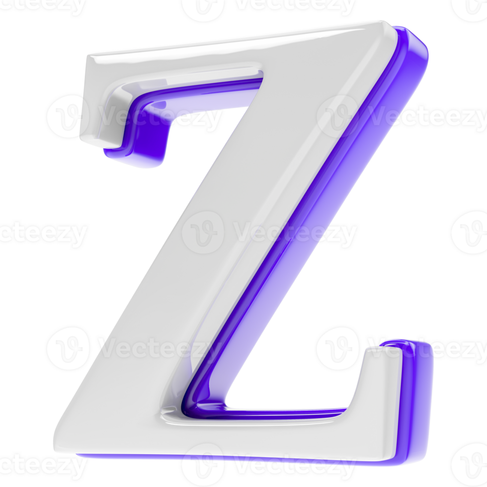 font 3d render png