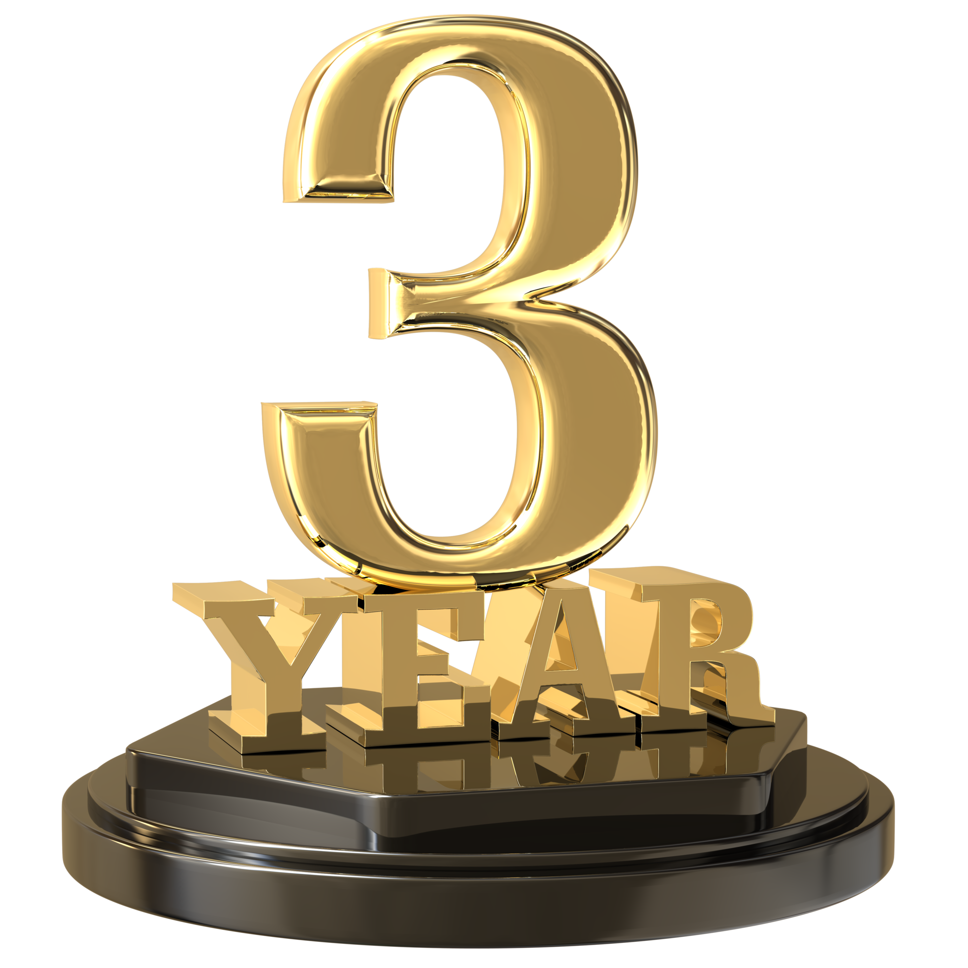 Happy Anniversary 3 Year 24345973 PNG
