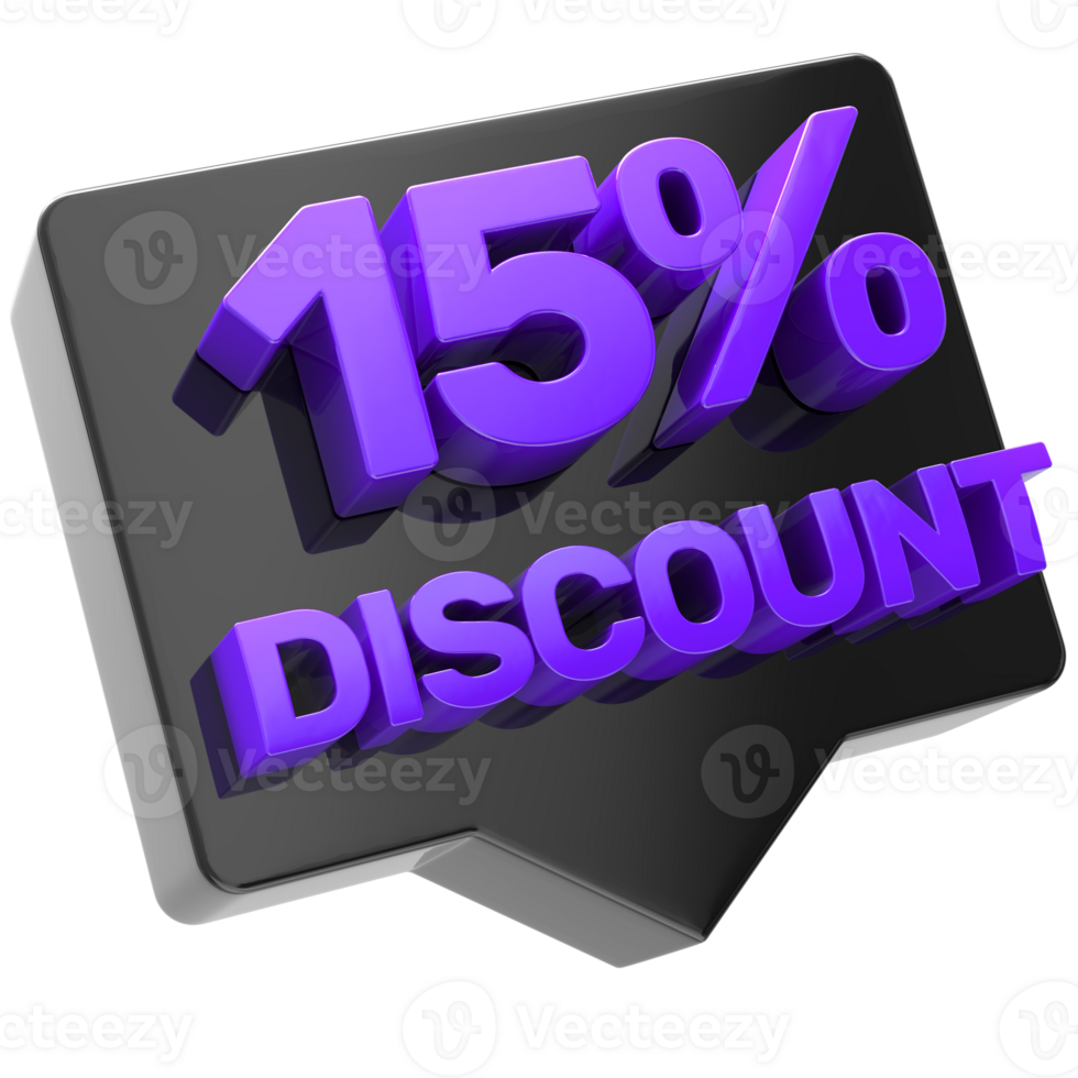 Discount 3d render png