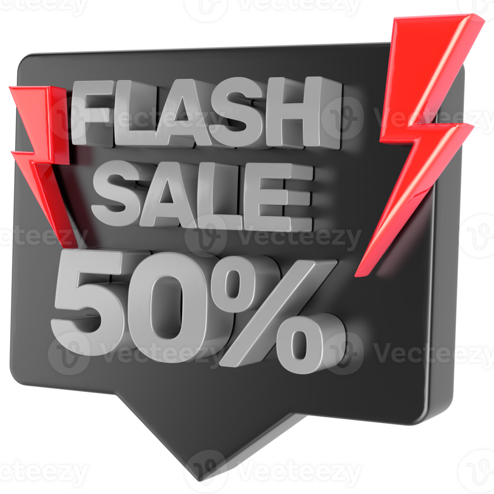 Flash sale 3d render png