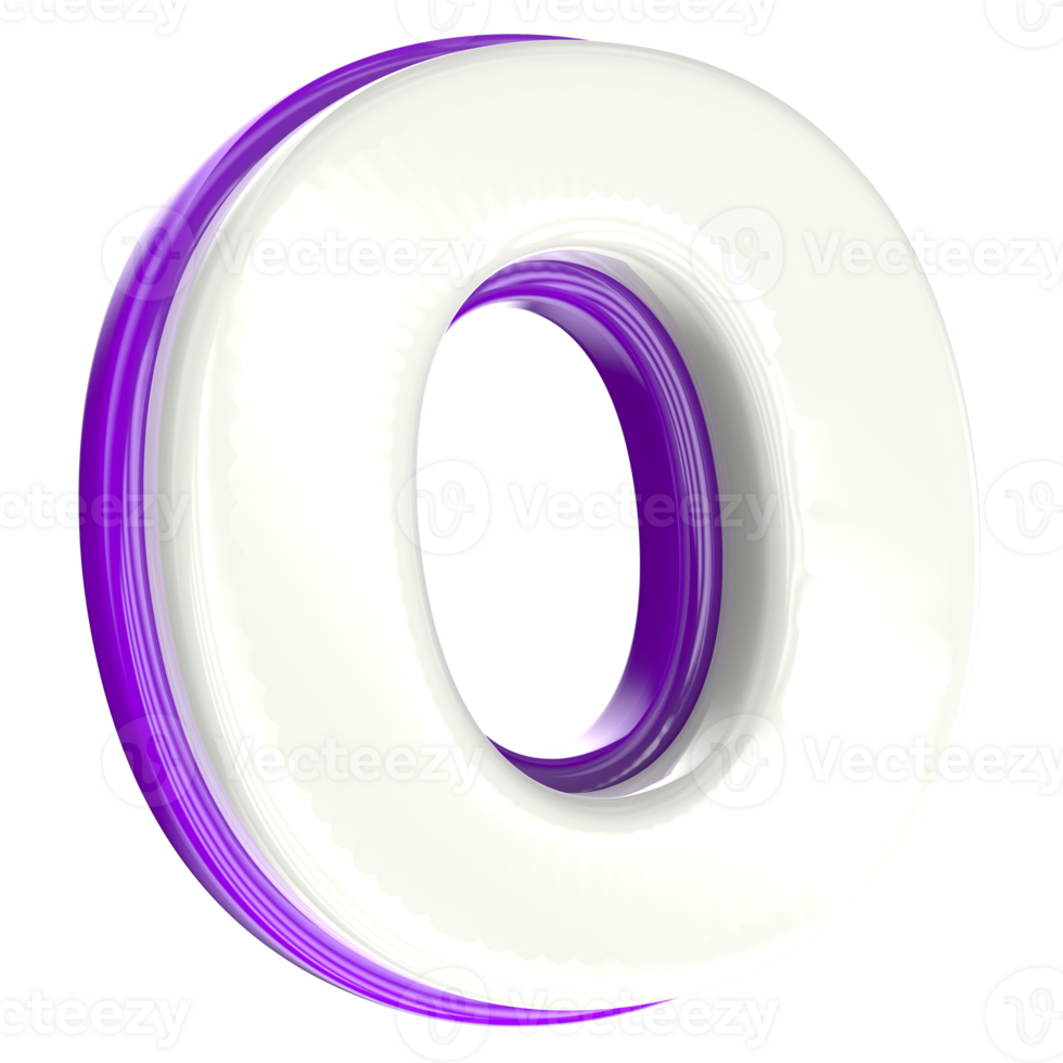 Letter 3d render png