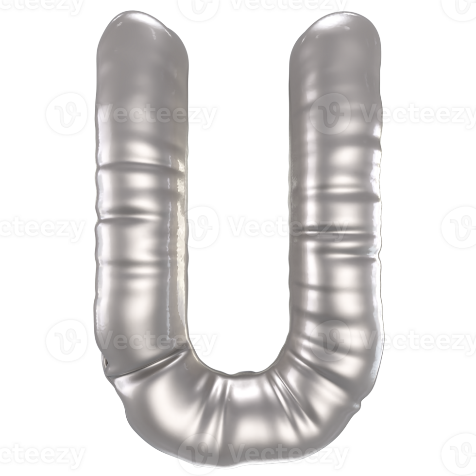 Font 3d render png