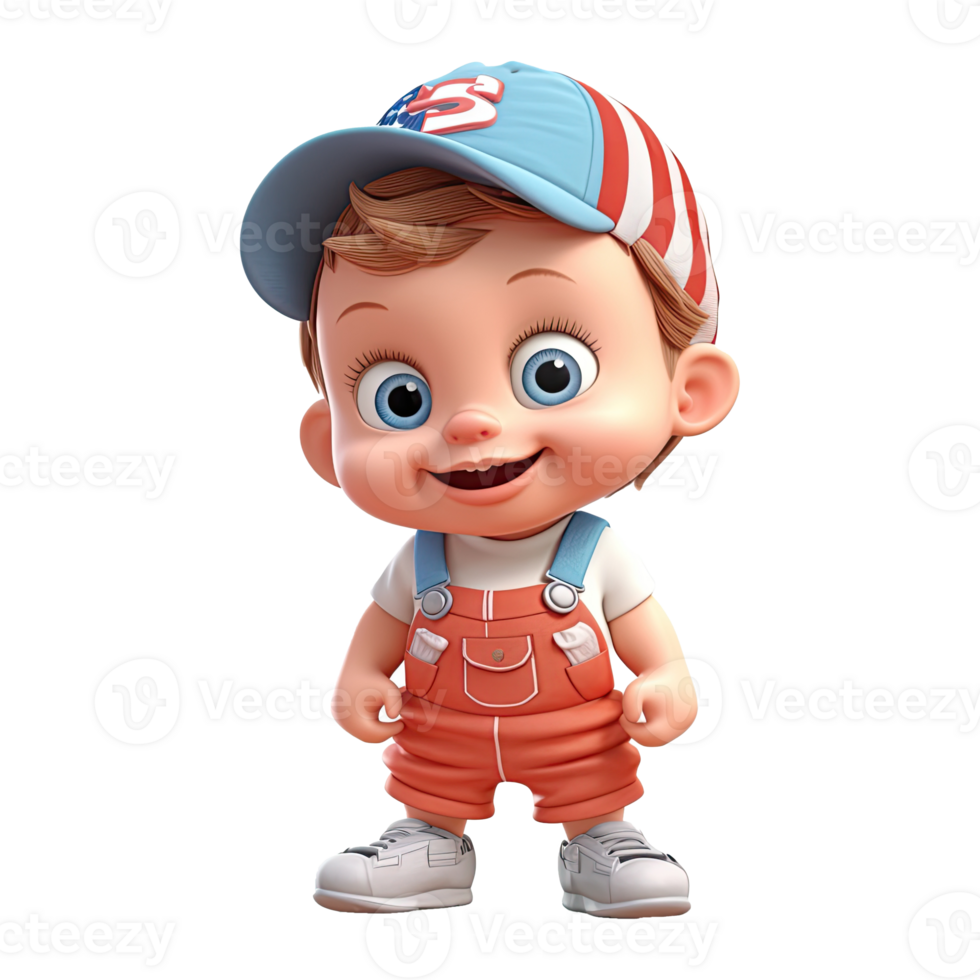 Cartoon Baby character. Cute baby. 17398816 PNG