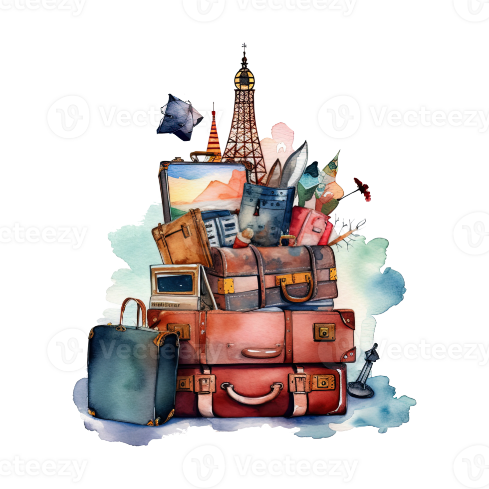 Suitcase Baggage Travel , luggage transparent background PNG clipart