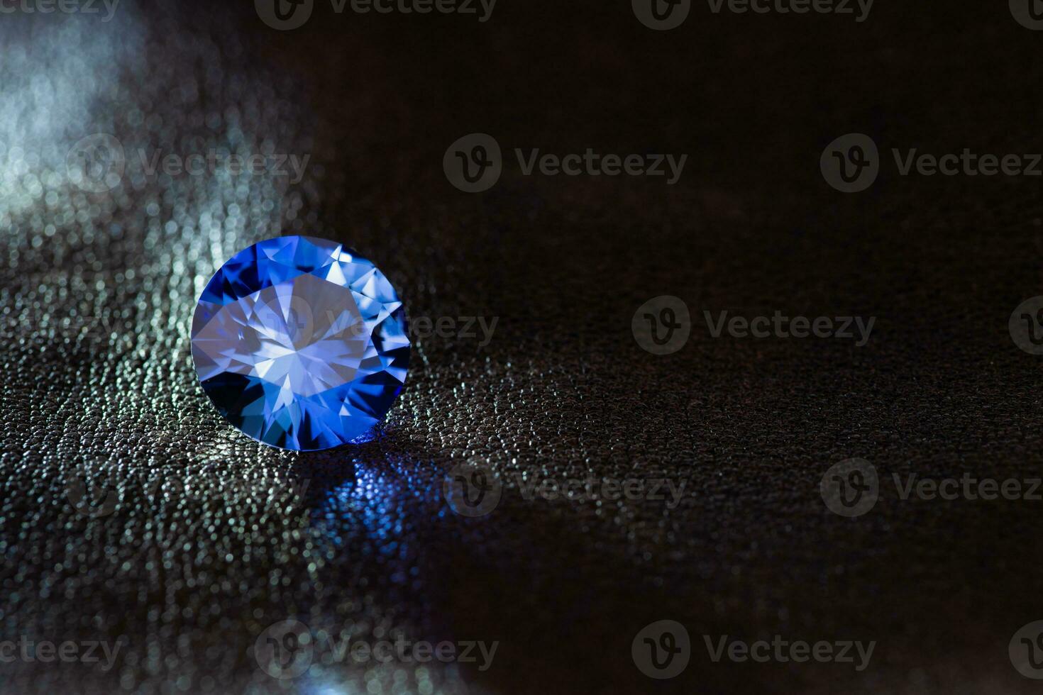 The Precious Blue Sapphire Gemstone photo