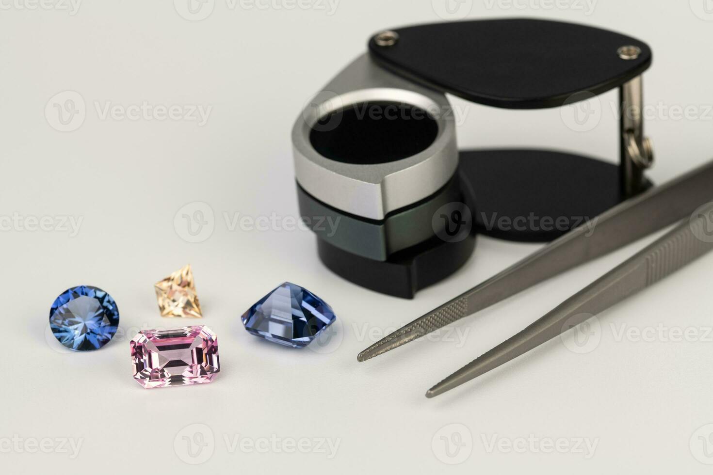 The Precious Colored Sapphire Gemstones photo