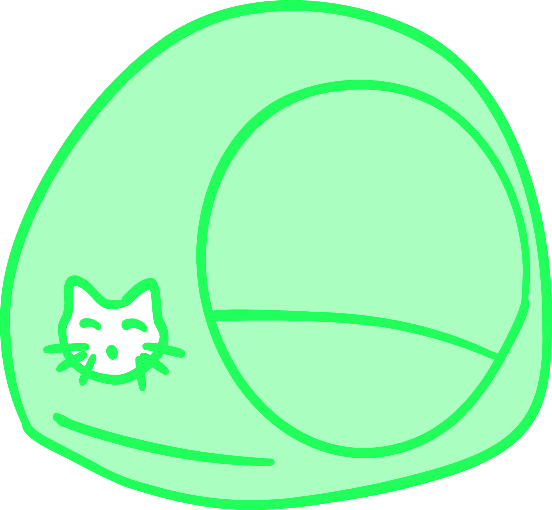 green-cat-bed-24348205-png