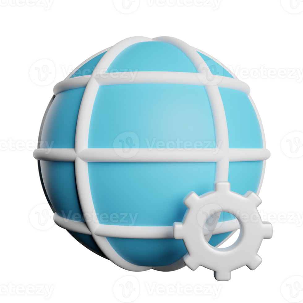 Website Management Gear png
