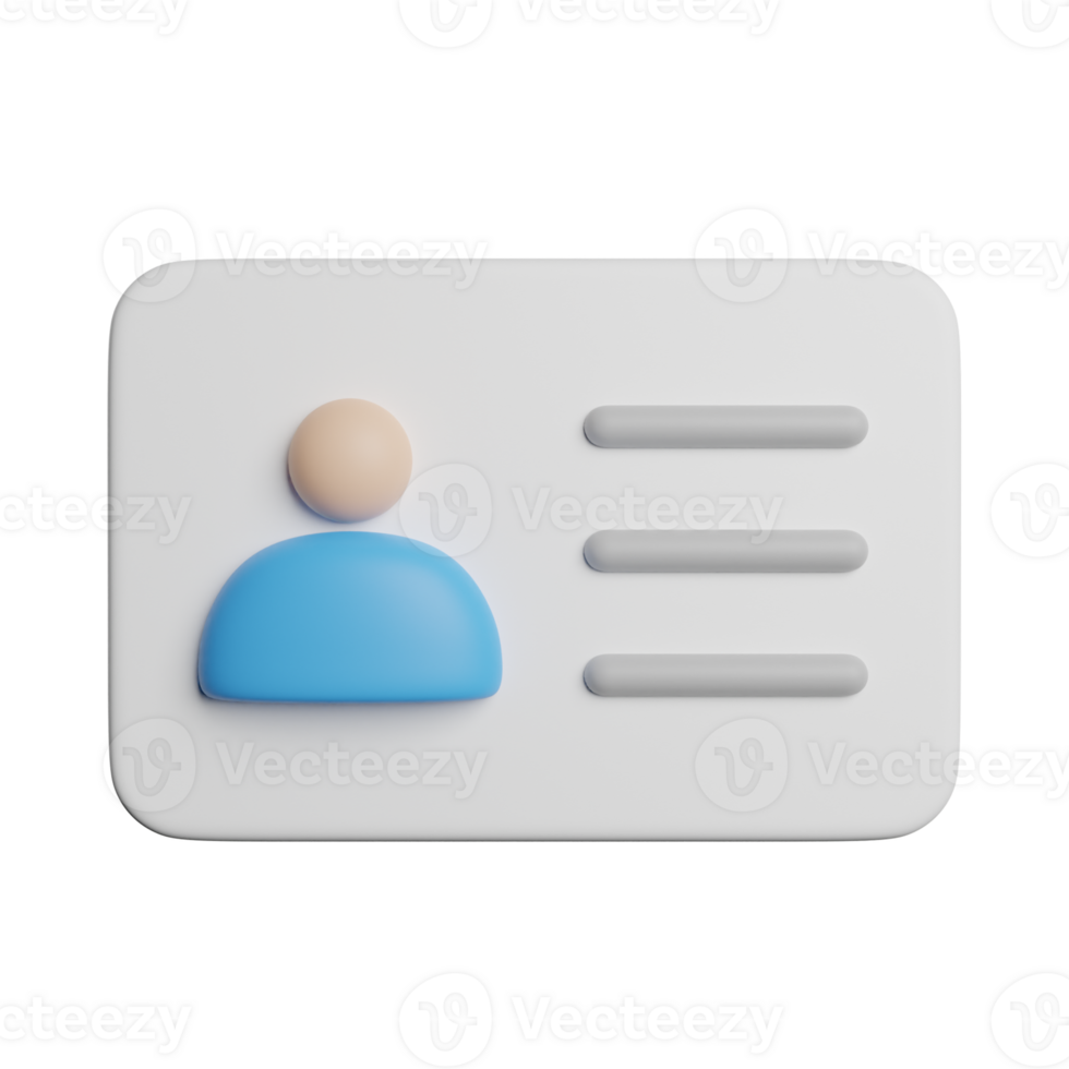 ID Card Identity png