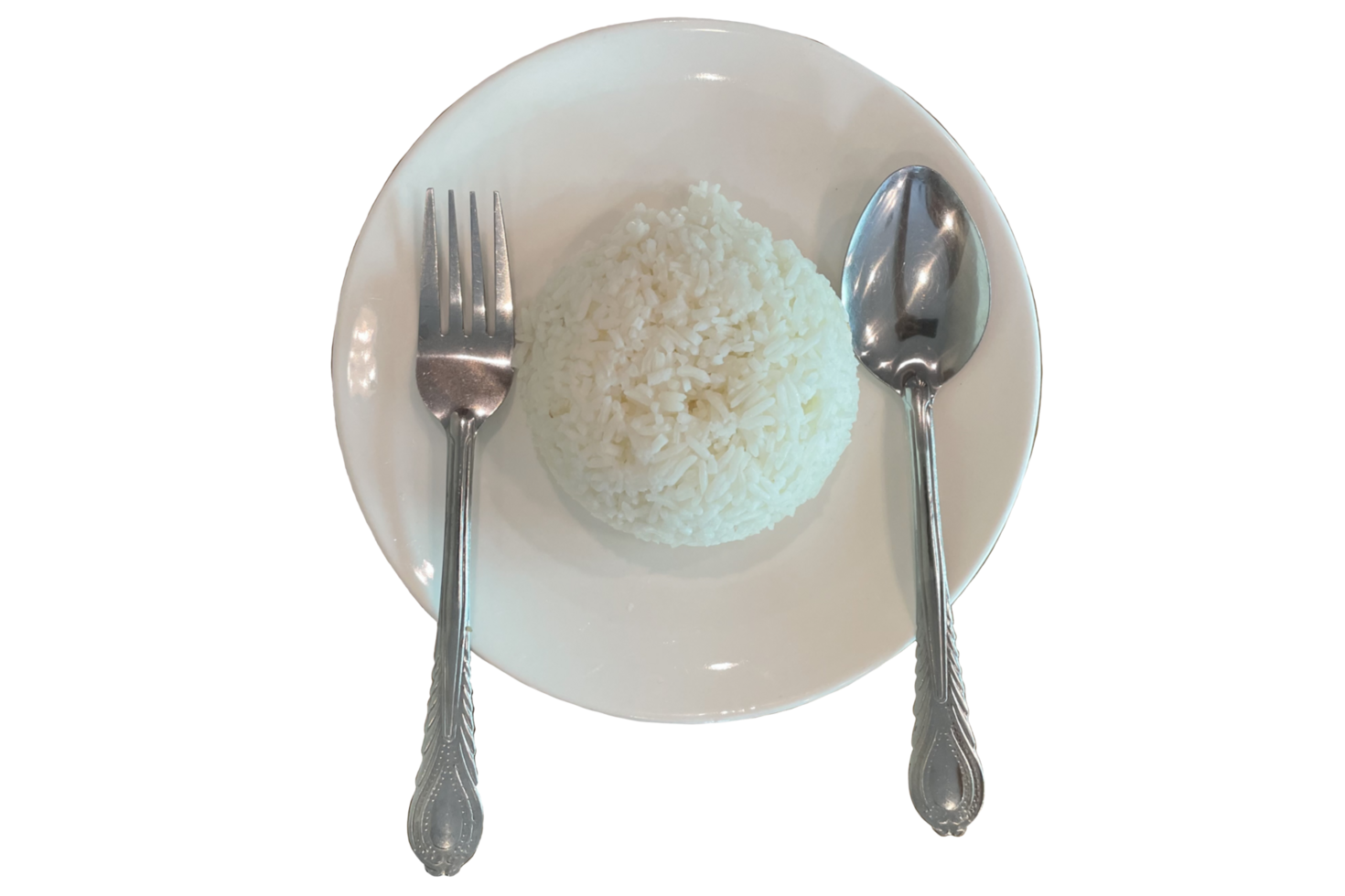 Cooked rice from photo cut out png