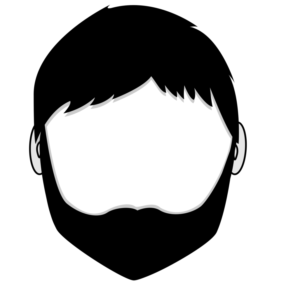man silhouette design png