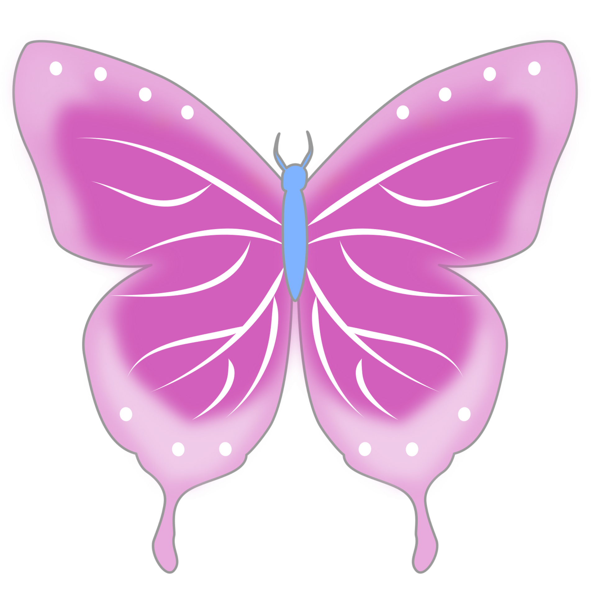 Purple Butterflies Png