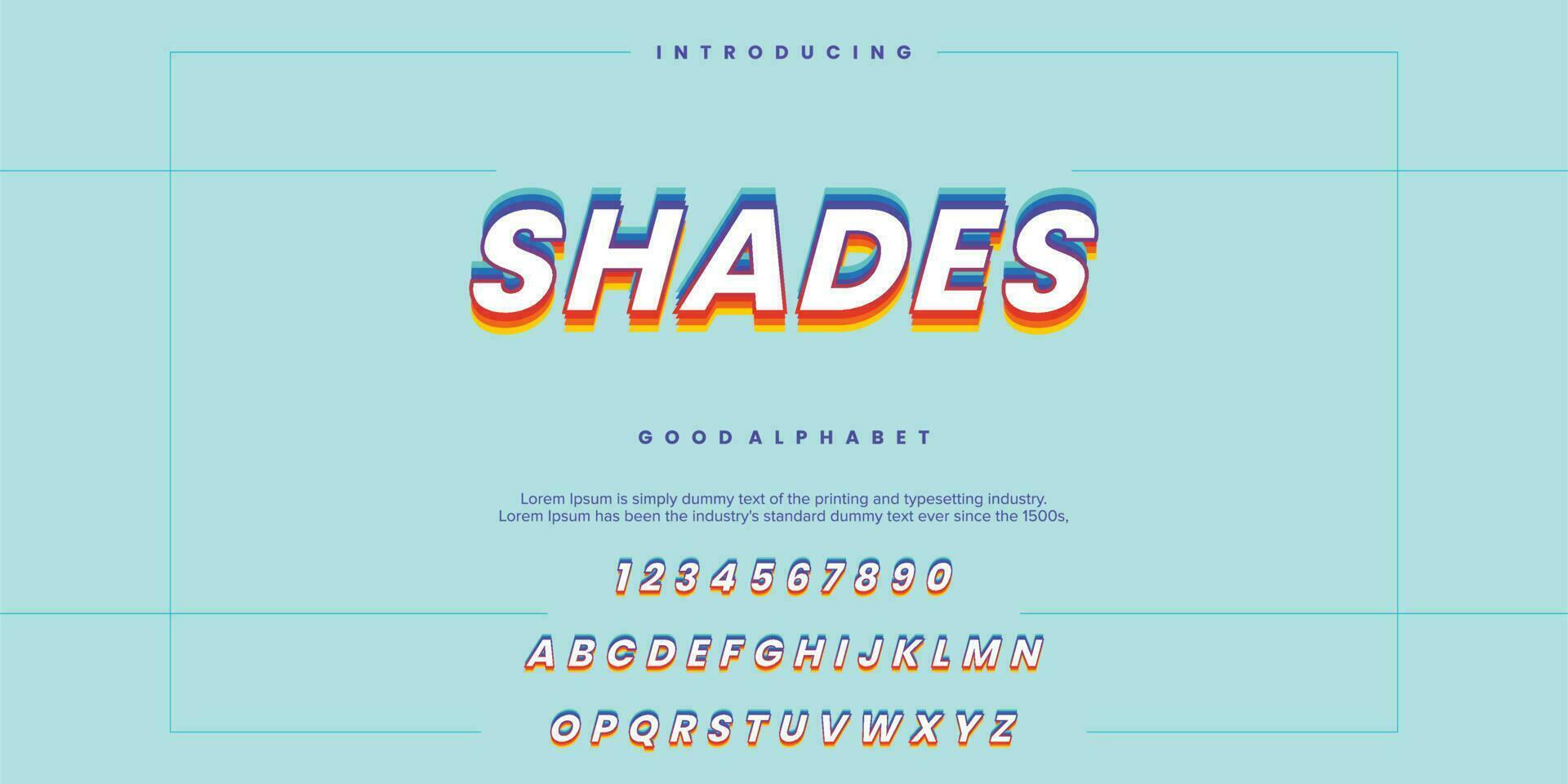 futuristic minimalist display font design, alphabet, typeface, letters and numbers, typography. vector