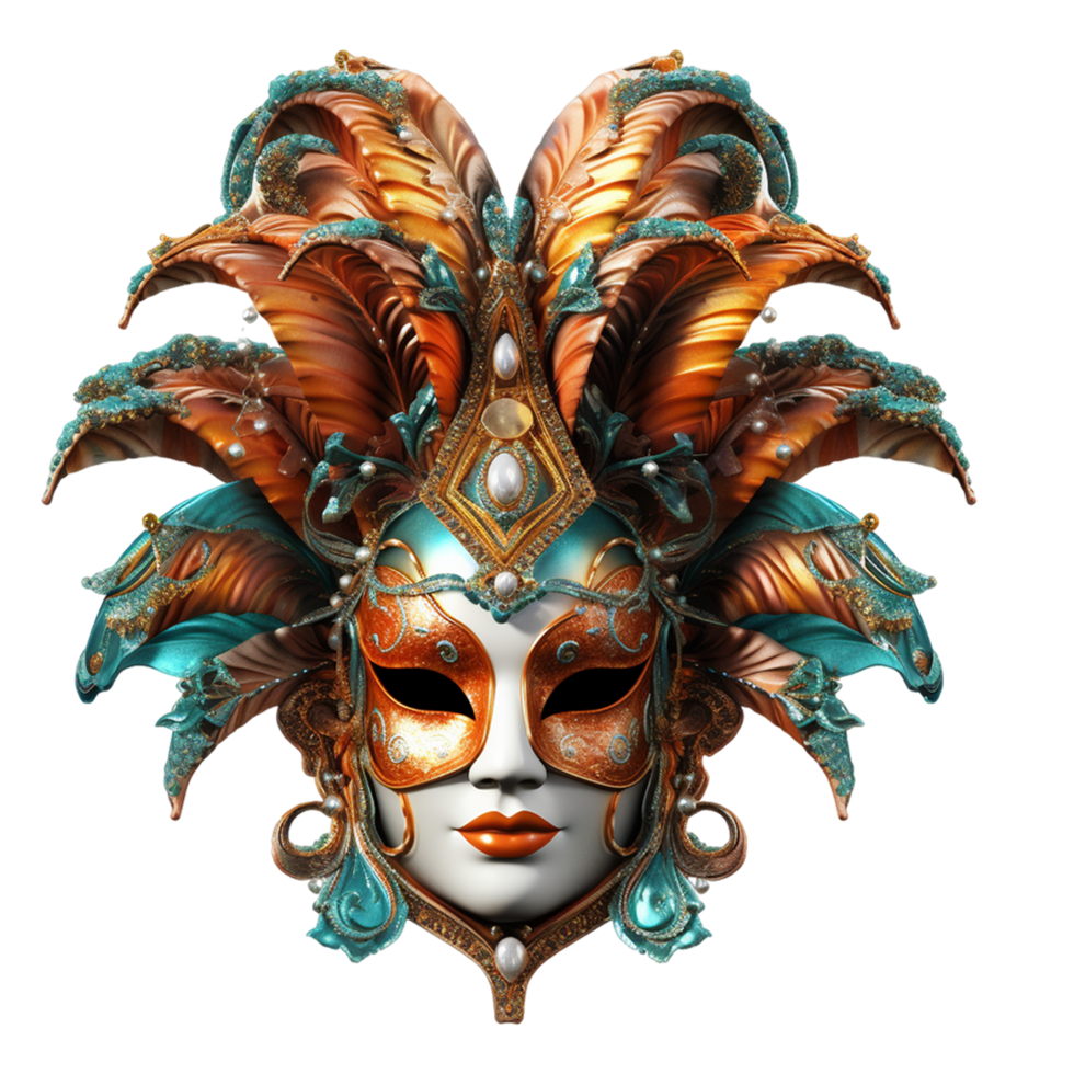 Carnival Mask generative ai png